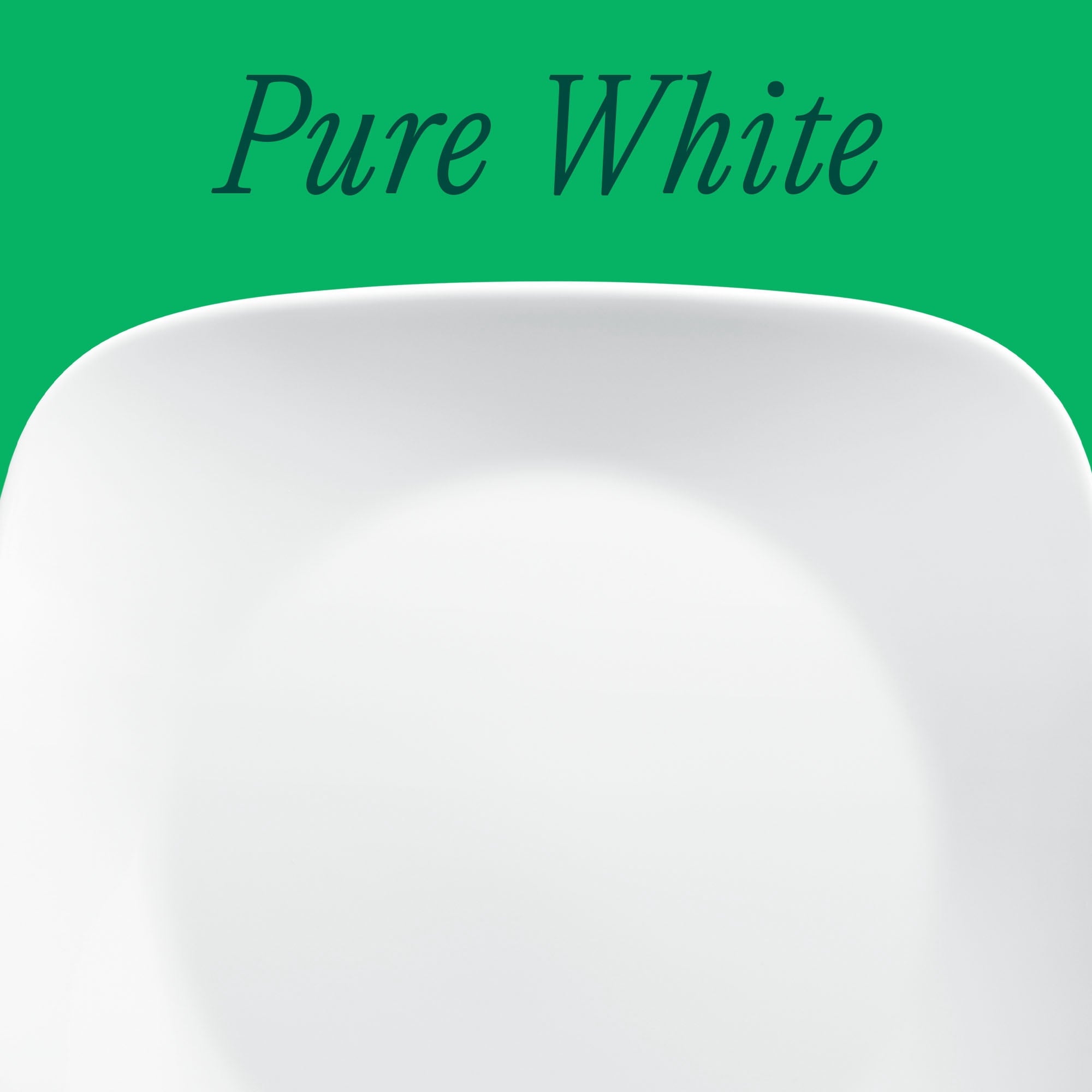 Corelle 10.5" Square Pure White Plate