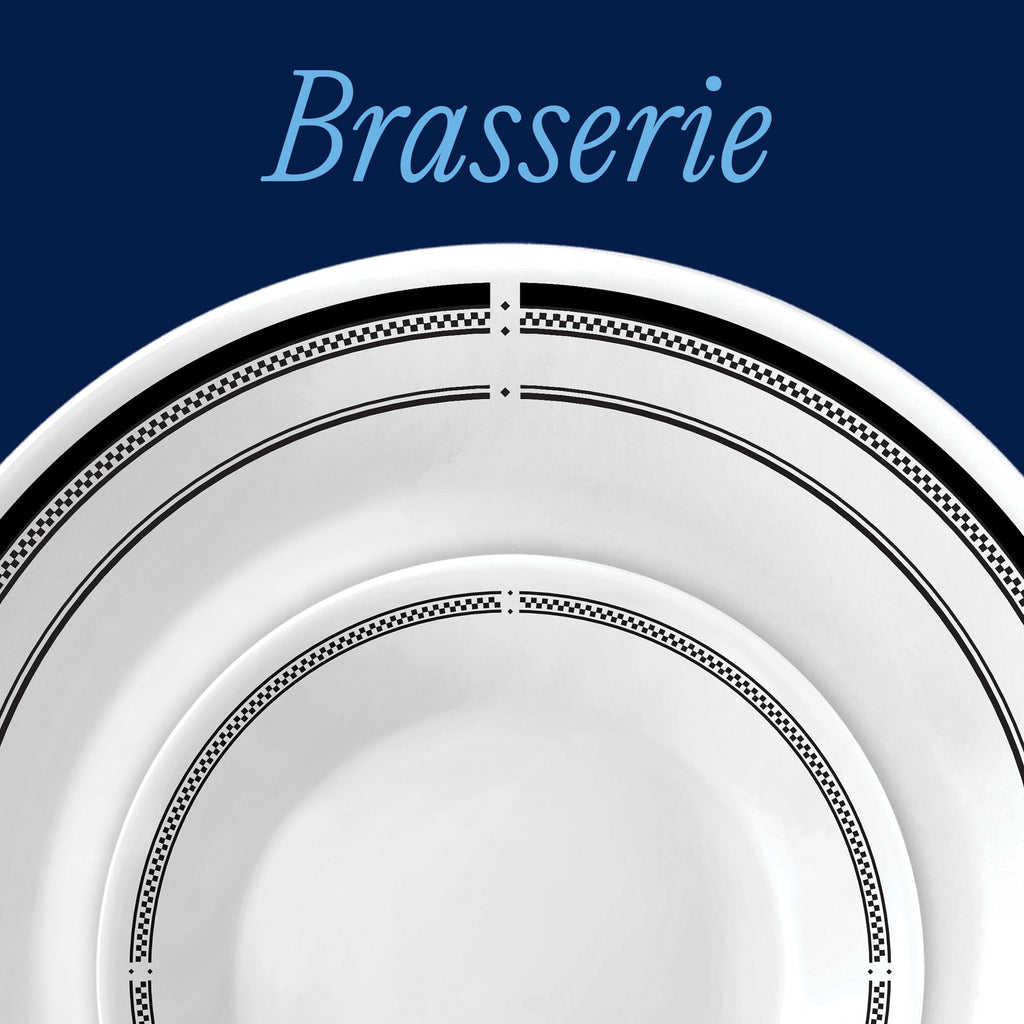 Corelle Brasserie 18-Piece Glass Dinnerware Set (Service for 6)