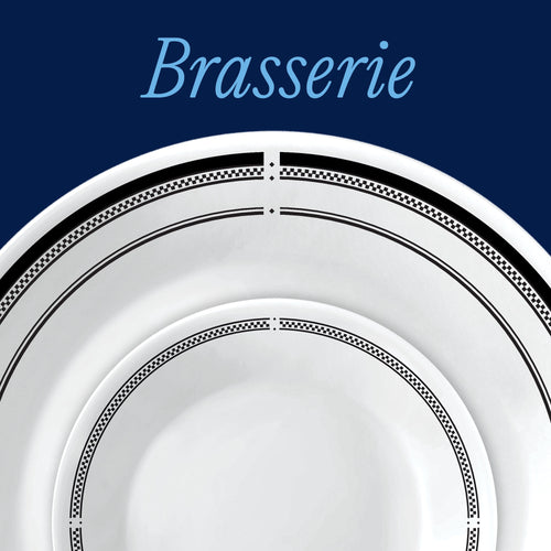 Corelle Brasserie 18-Piece Glass Dinnerware Set (Service for 6)