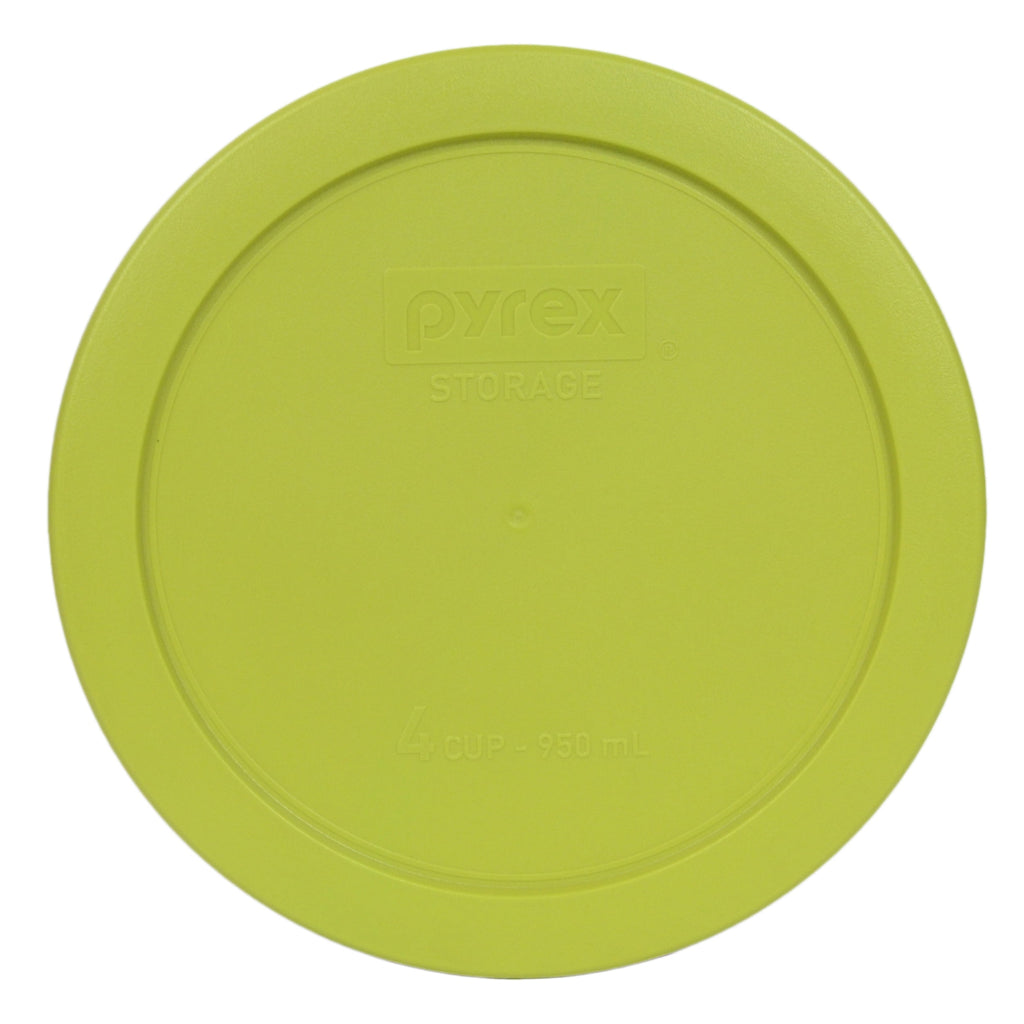 Pyrex 7402-PC - 7201-PC, and 7200-PC Green Plastic Food Storage Lids (2-Pack)