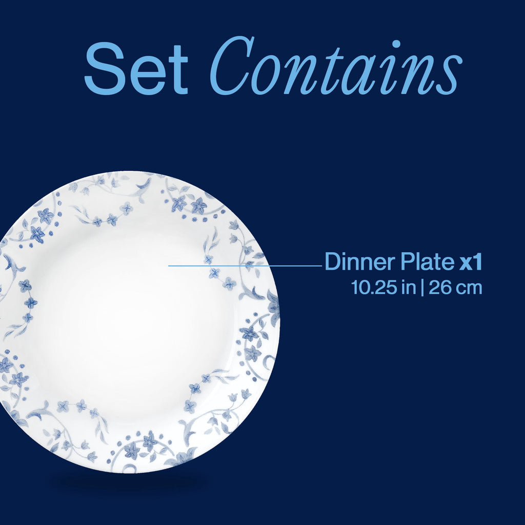 Corelle Darlington 10.25" Glass Dinner Plate