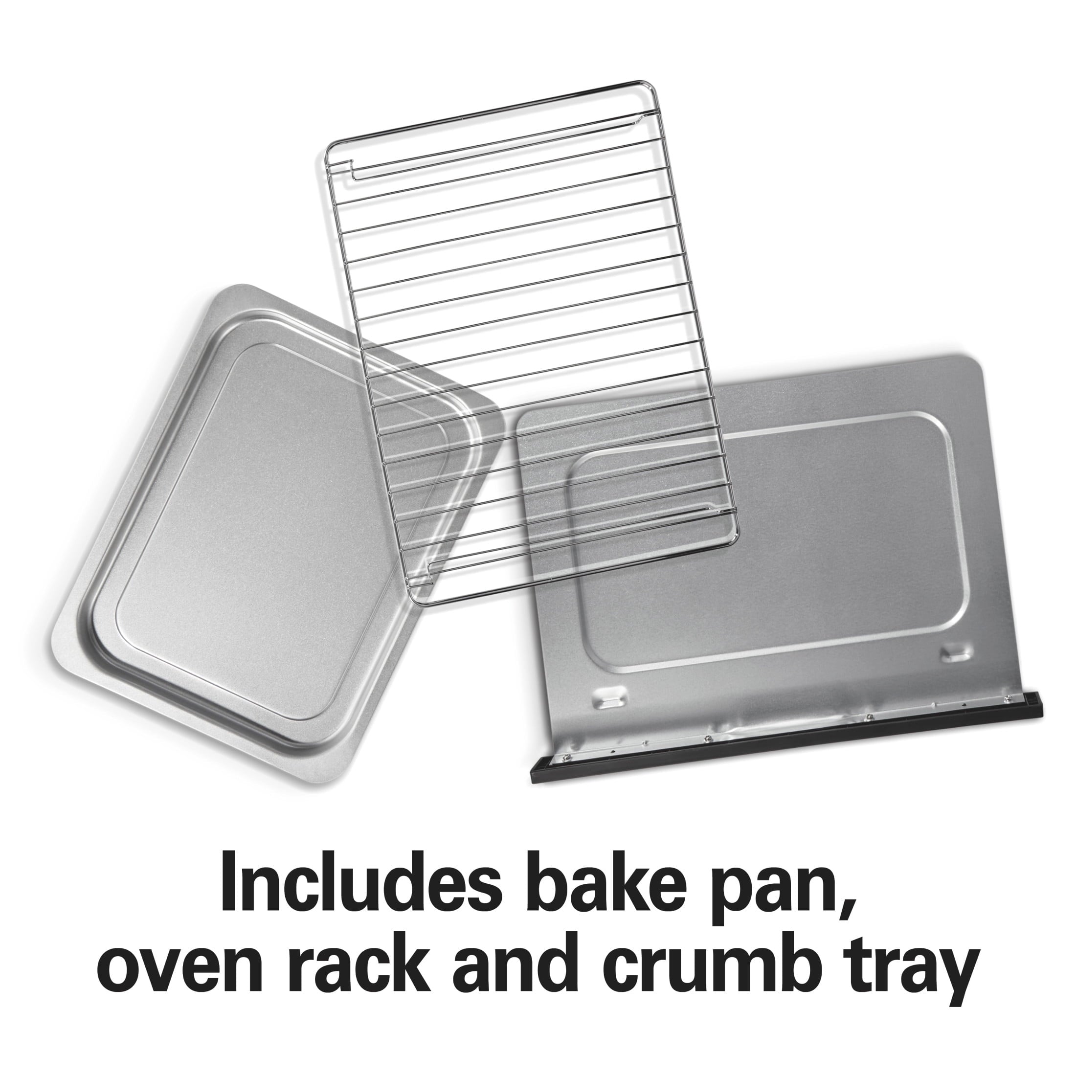 Hamilton Beach 2-in-1 Countertop Toaster Oven & Long Slot 2 Slice Toaster Combo - Stainless Steel