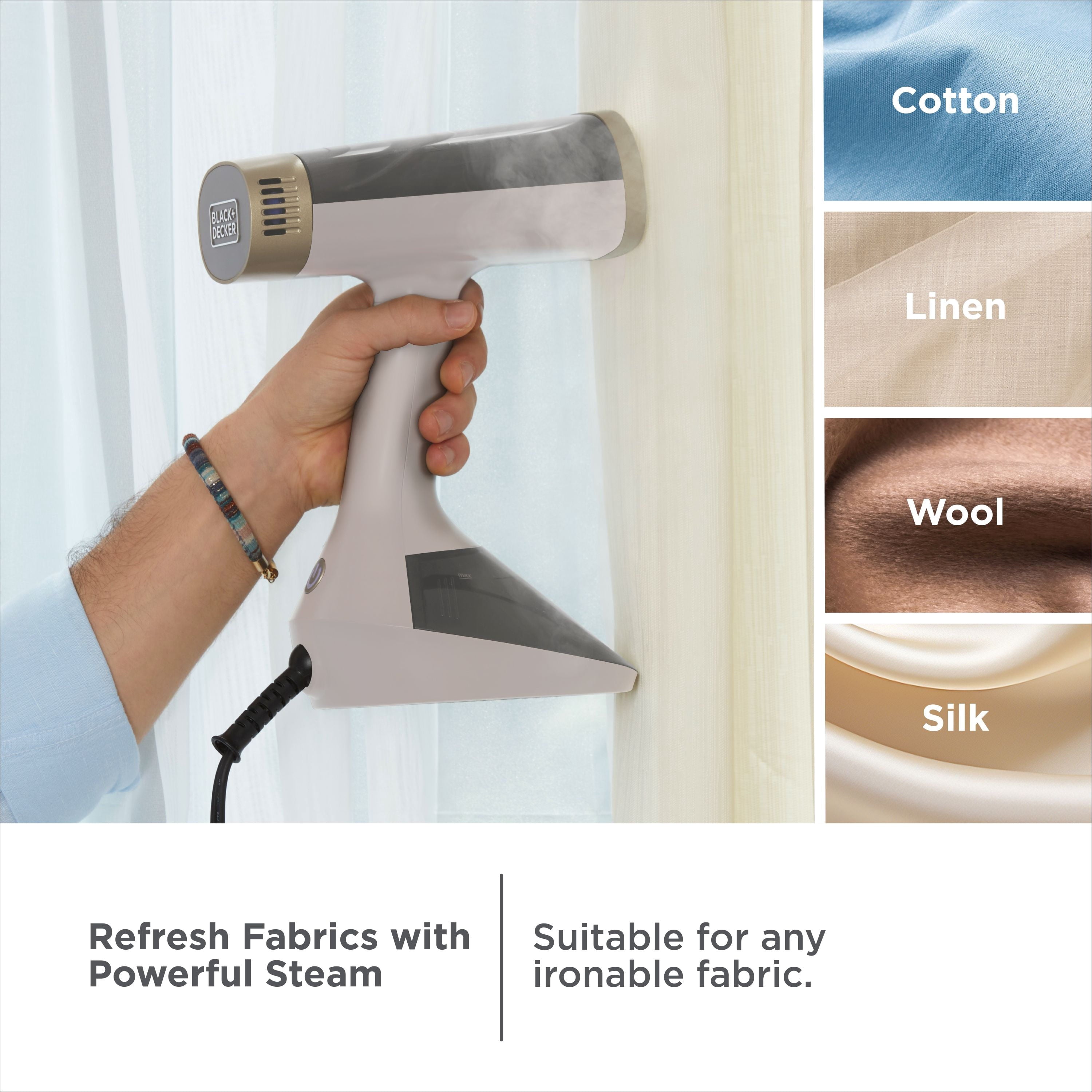 BLACK+DECKER™ VacuSteam™ Handheld Steamer