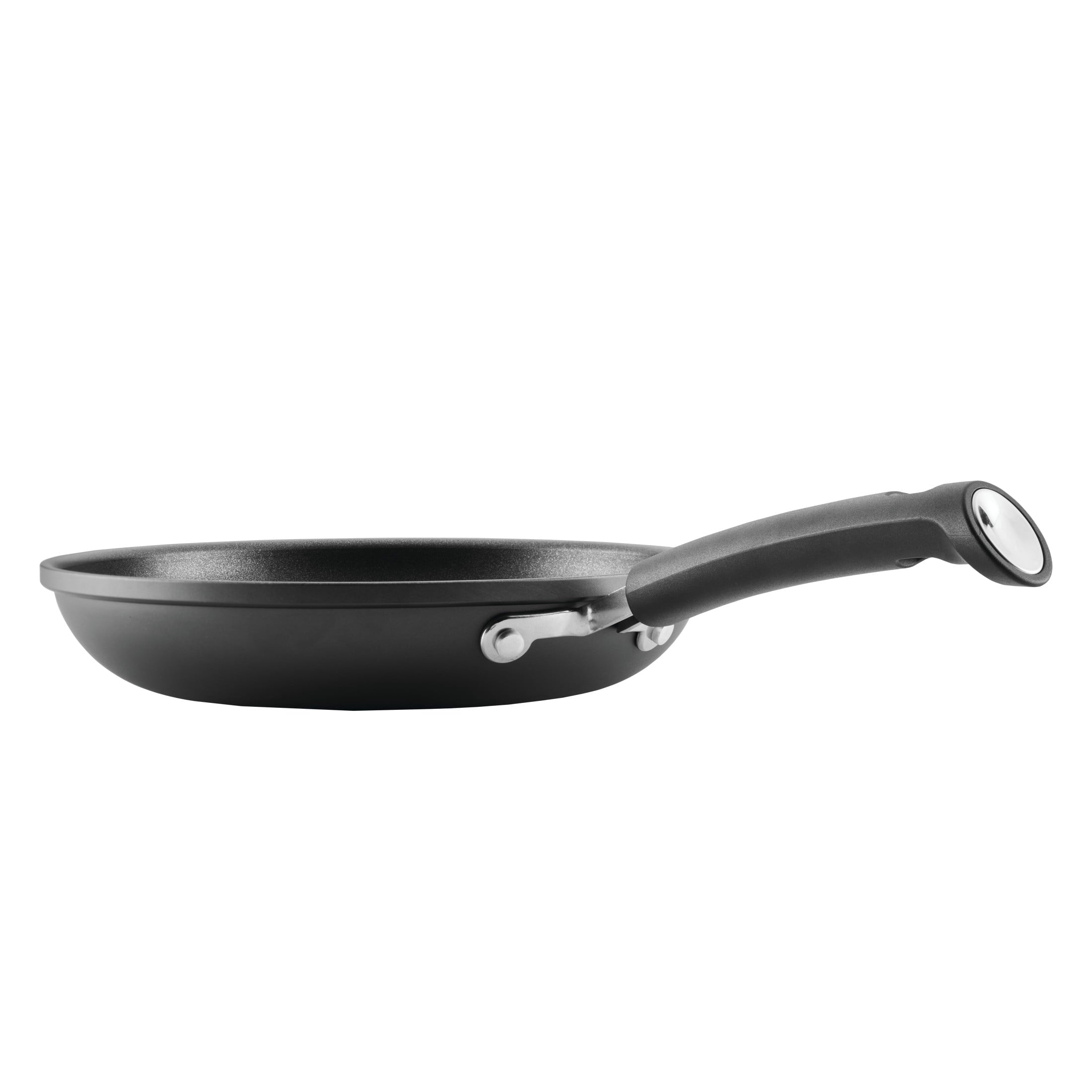 Farberware TrueCook 2pc Nonstick Frying Pan Set - Dishwasher and Oven Safe, Black