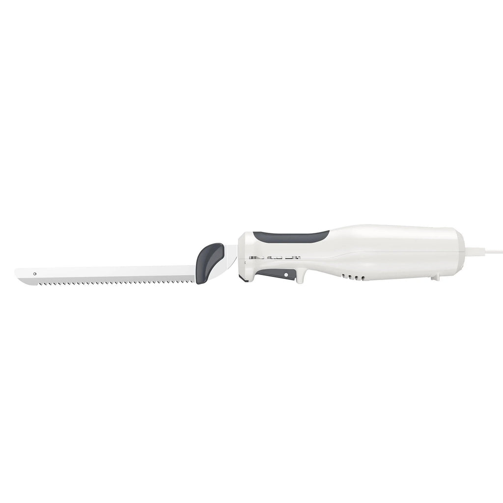 BLACK+DECKER 9-Inch Electric Carving Knife - Stainless Steel, White