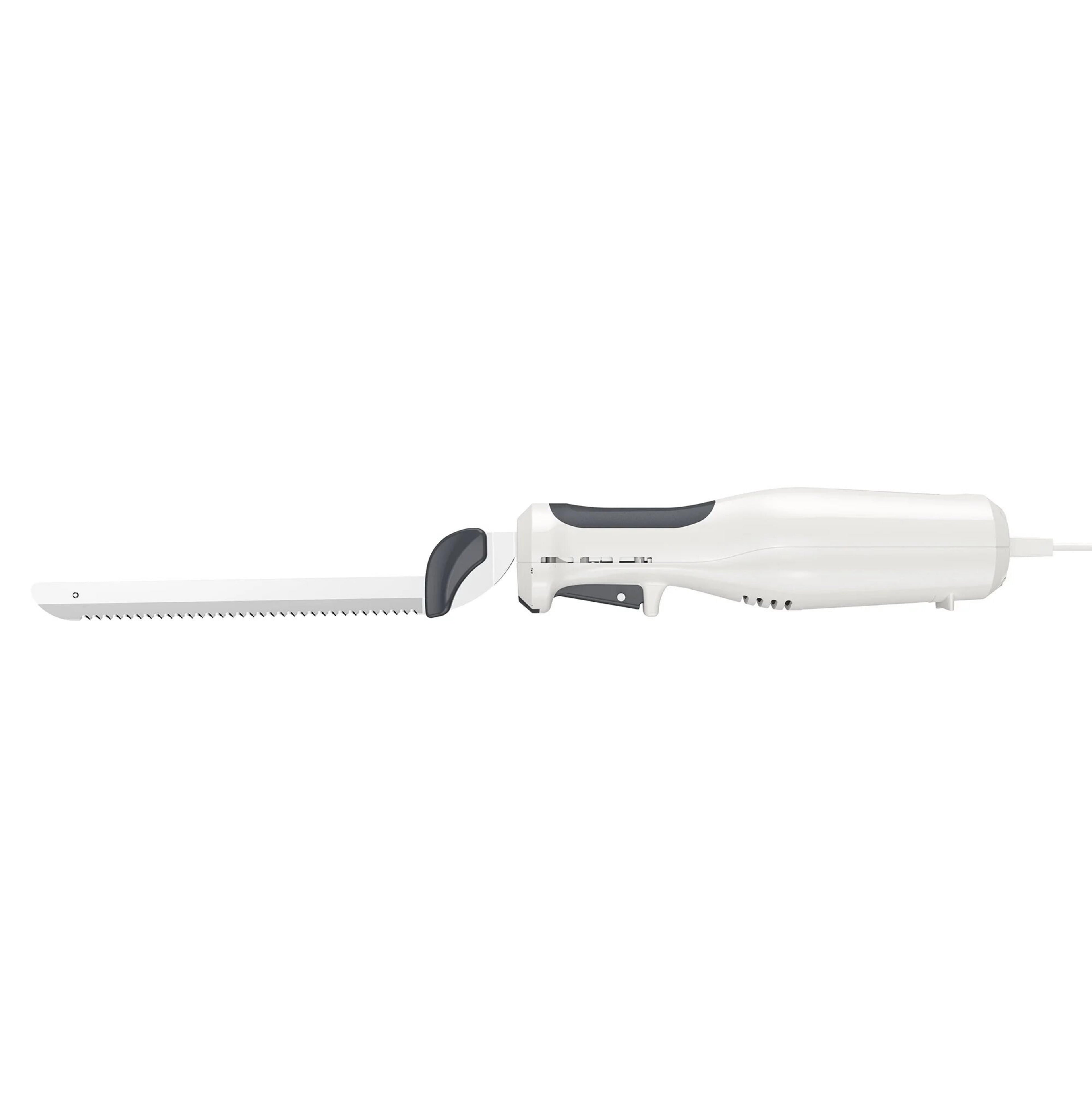BLACK+DECKER 9-Inch Electric Carving Knife - Stainless Steel, White