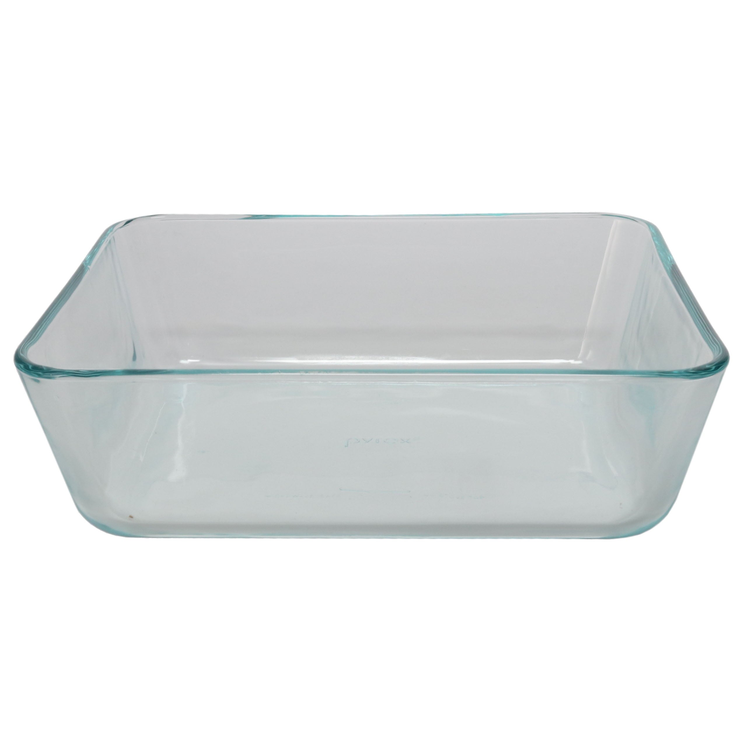 Pyrex 7212 11-Cup Rectangle Glass Food Storage Dish with 7212-PC Berry Pink Plastic Lid Cover