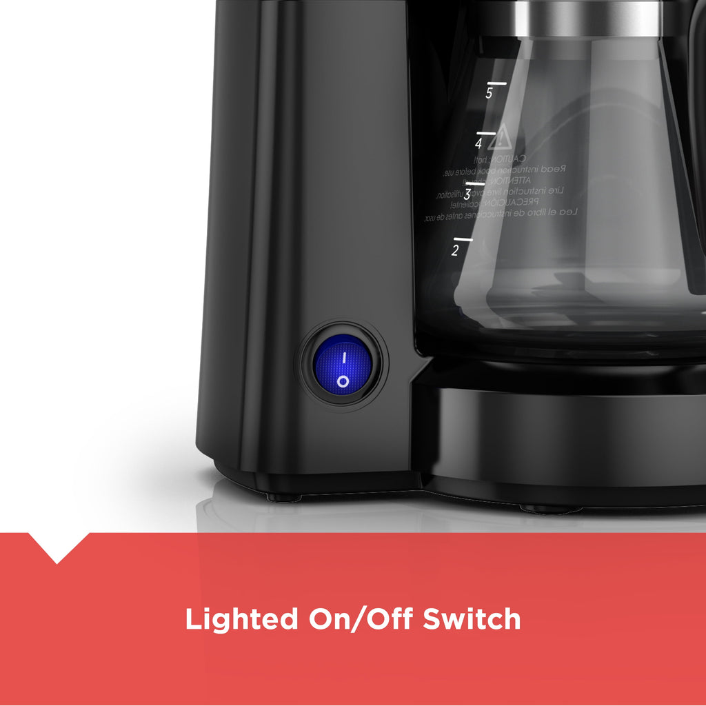 BLACK+DECKER 5-Cup Switch Coffee Maker