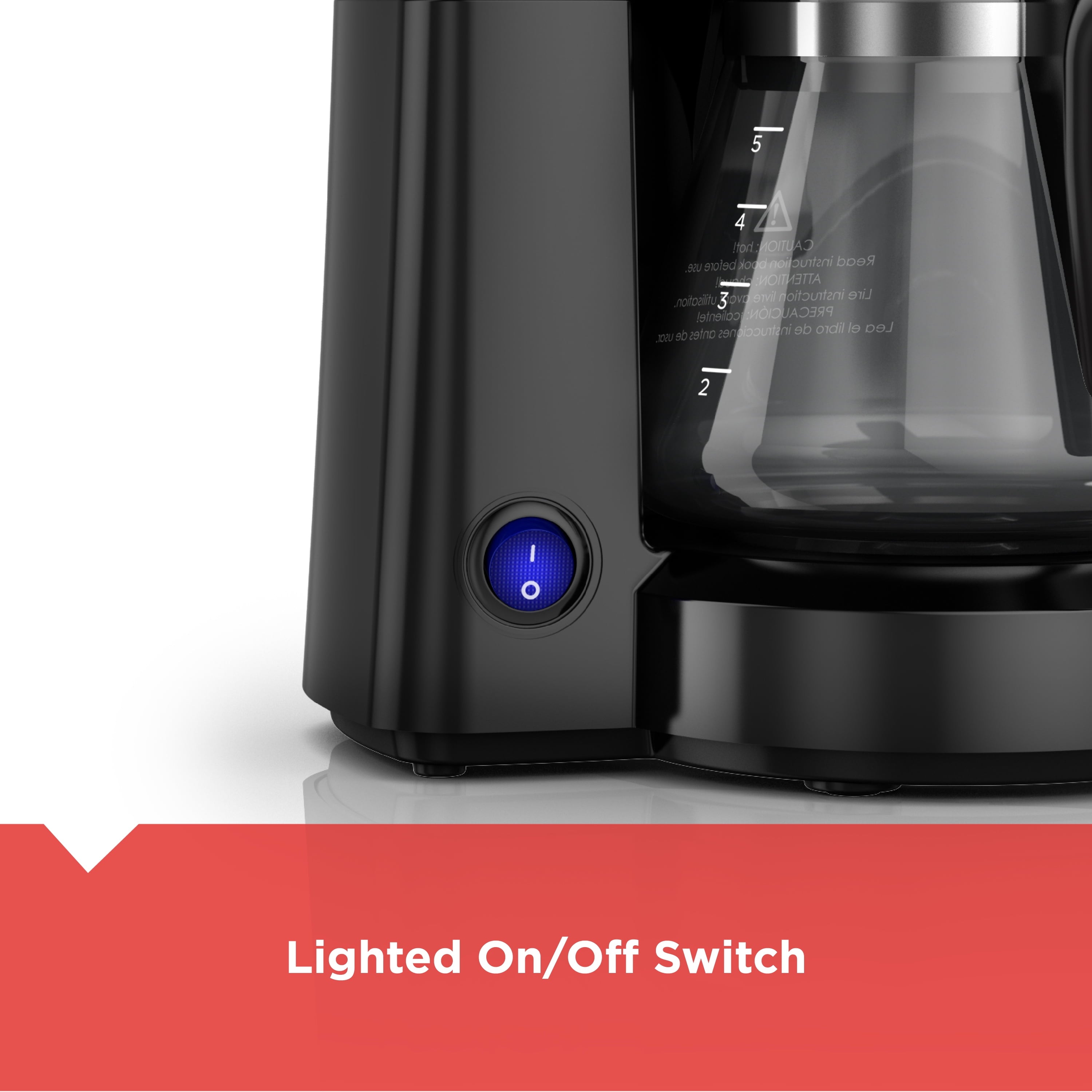BLACK+DECKER 5-Cup Switch Coffee Maker
