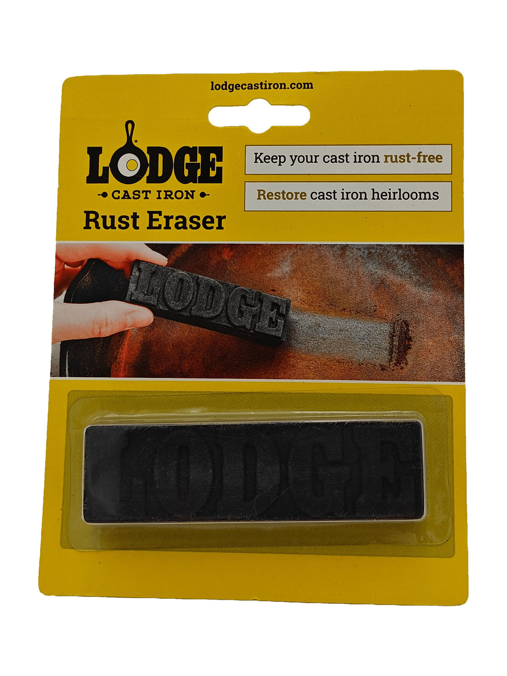Lodge Cast Iron Black Rust Eraser