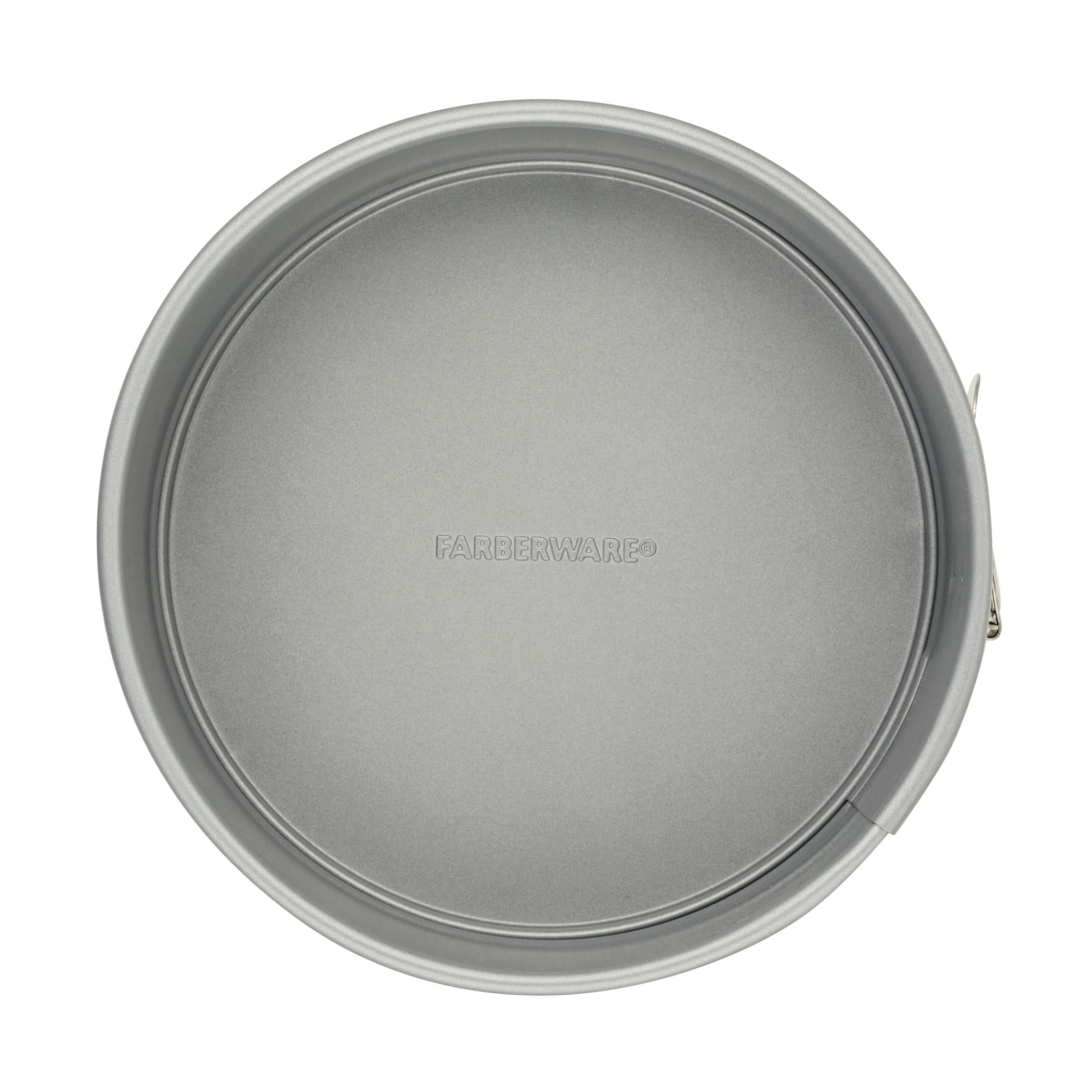 Farberware Specialty Bakeware 4 Pcs Nonstick Pressure Cookware Set - Dishwasher Safe and Oven Safe to 450°F, Gray
