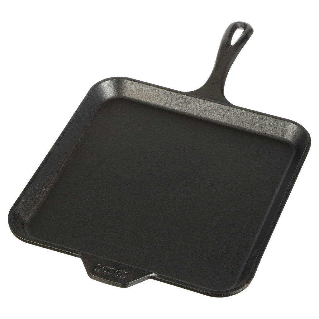 Lodge Seasoned Cast Iron 11" Square Pre-Seasoned Griddle