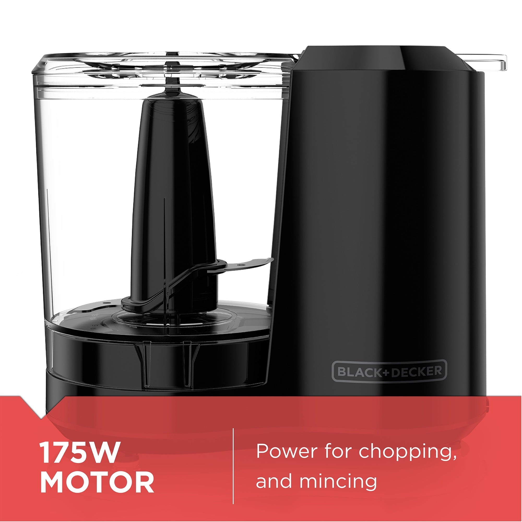 BLACK+DECKER FreshPrep 3-Cup Electric Food Chopper - Black, HC300B