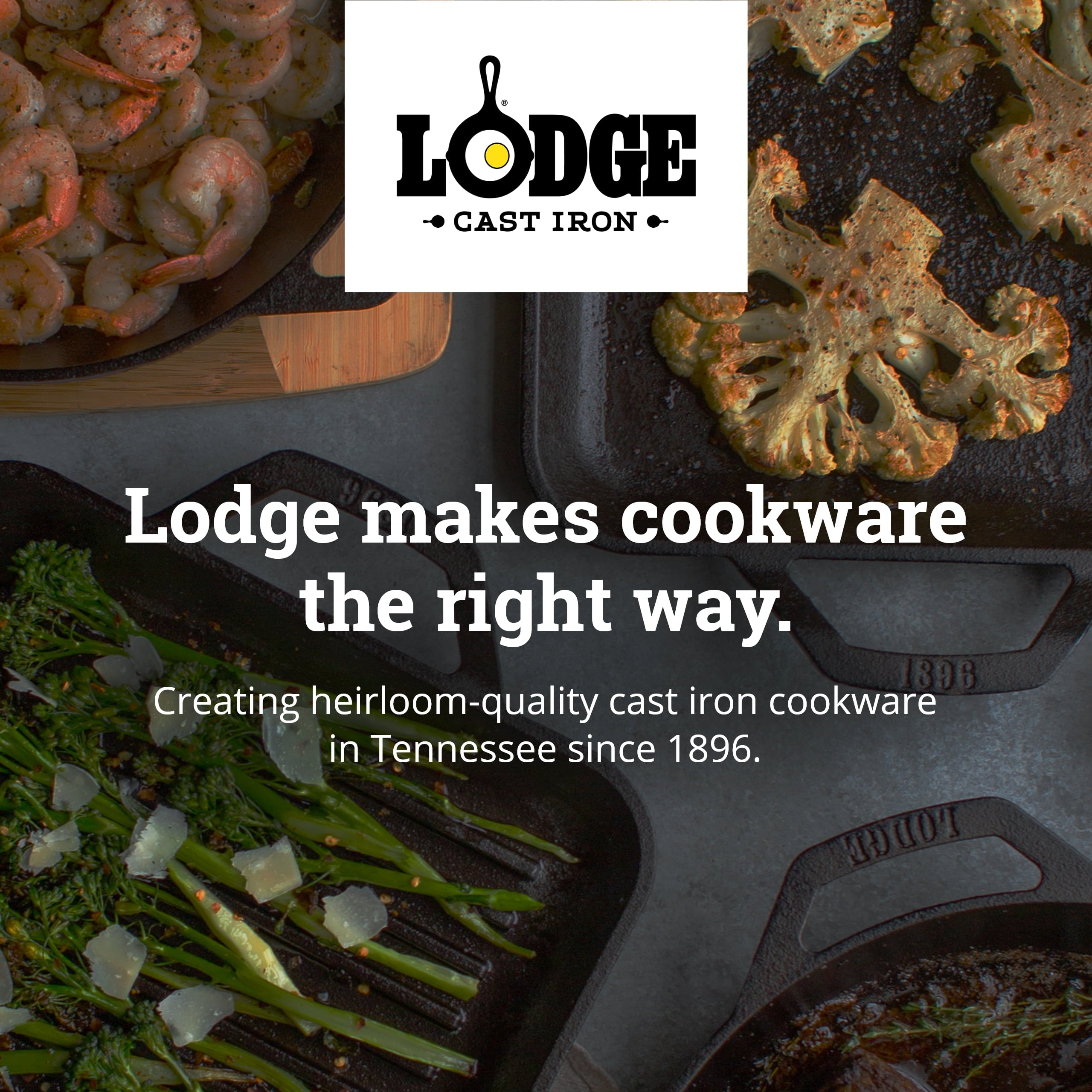 Lodge Chef Collection 2pc Set (10" & 12" Skillet)