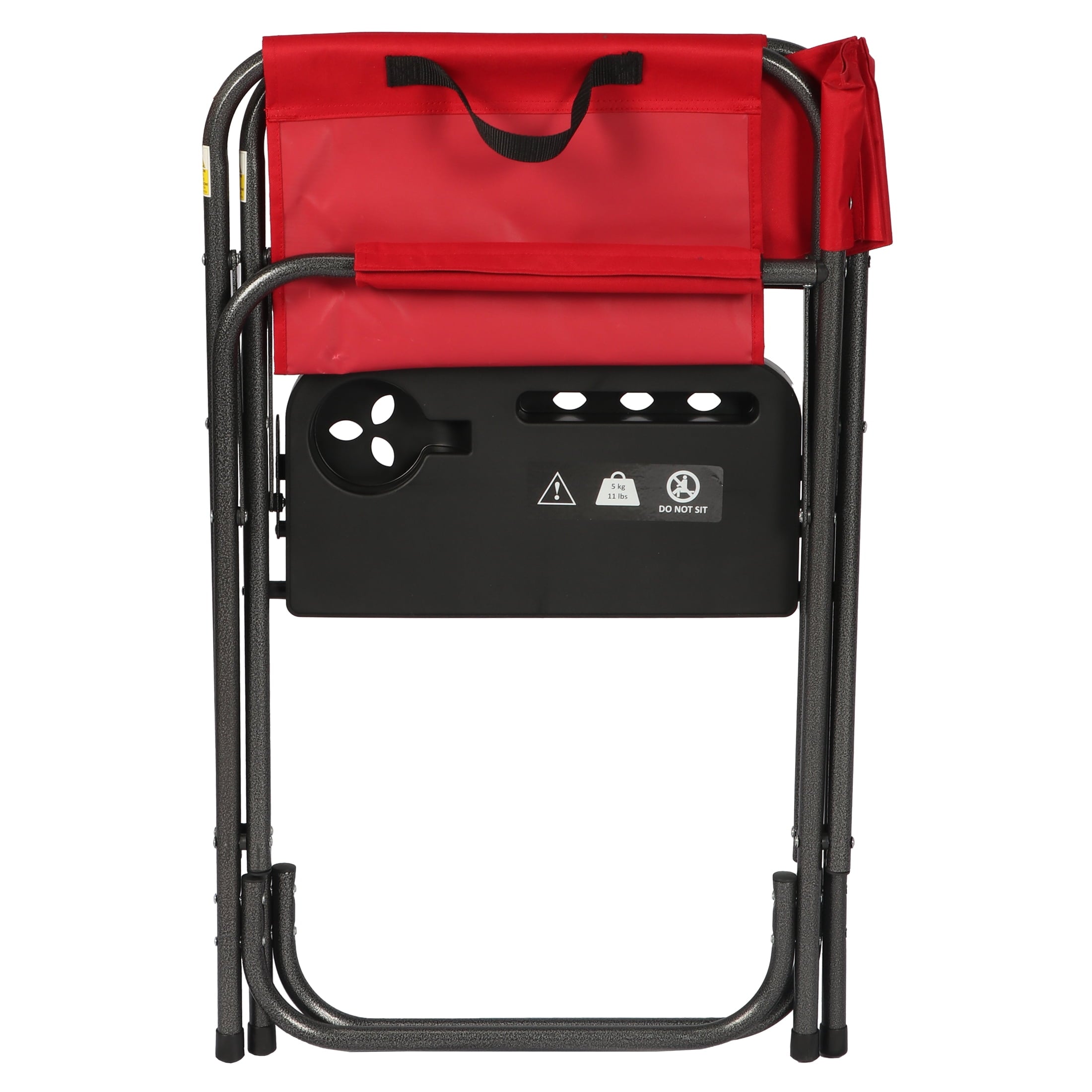 Ozark Trail Director Chair with Side Table - Red
