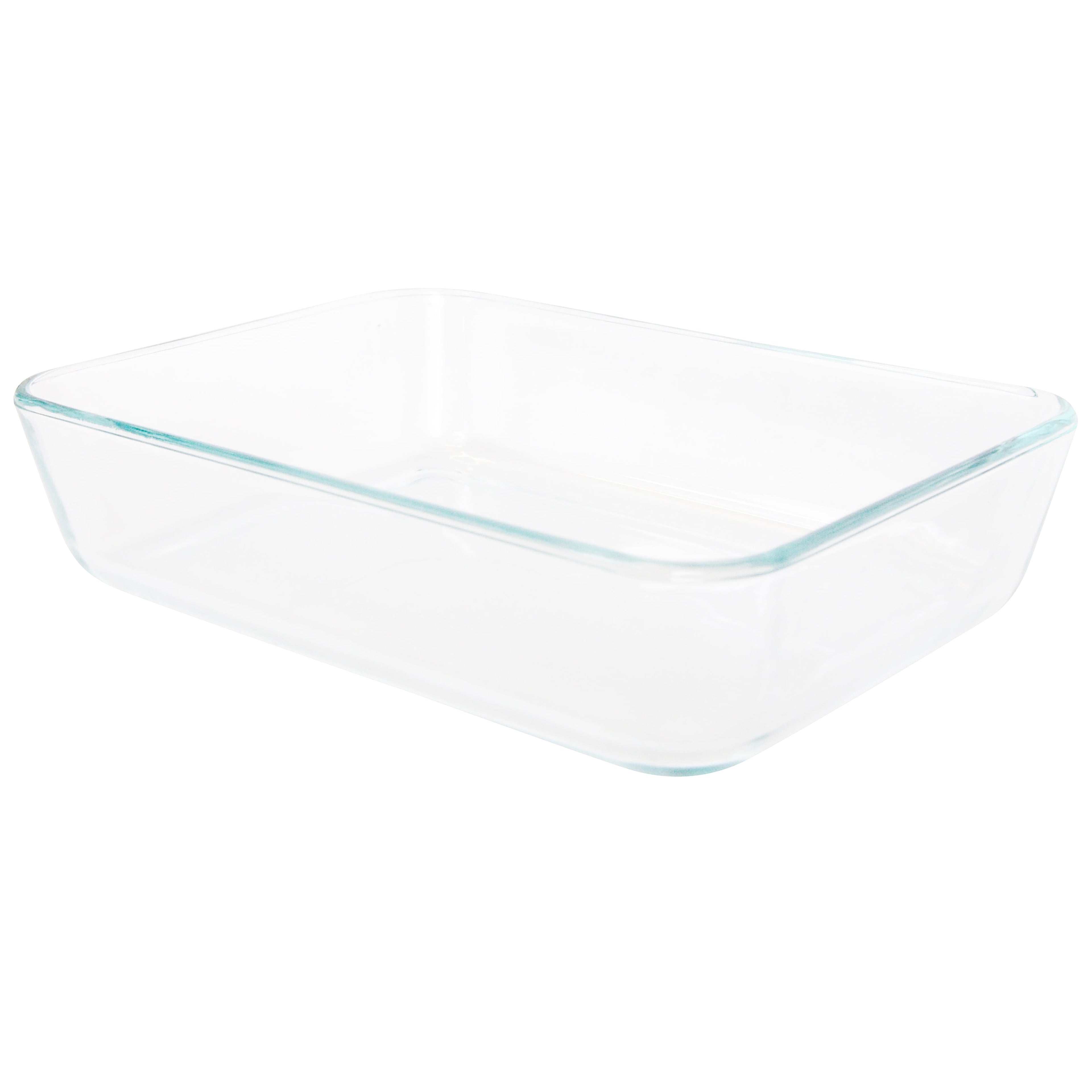 Pyrex (1) 7210 3-Cup Glass Dish & (1) 7210-PC Red Lid