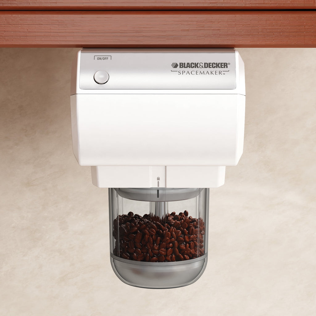 BLACK+DECKER Spacemaker Dual Grinder Plastic Containers 0.75-Cup Electric 800W White