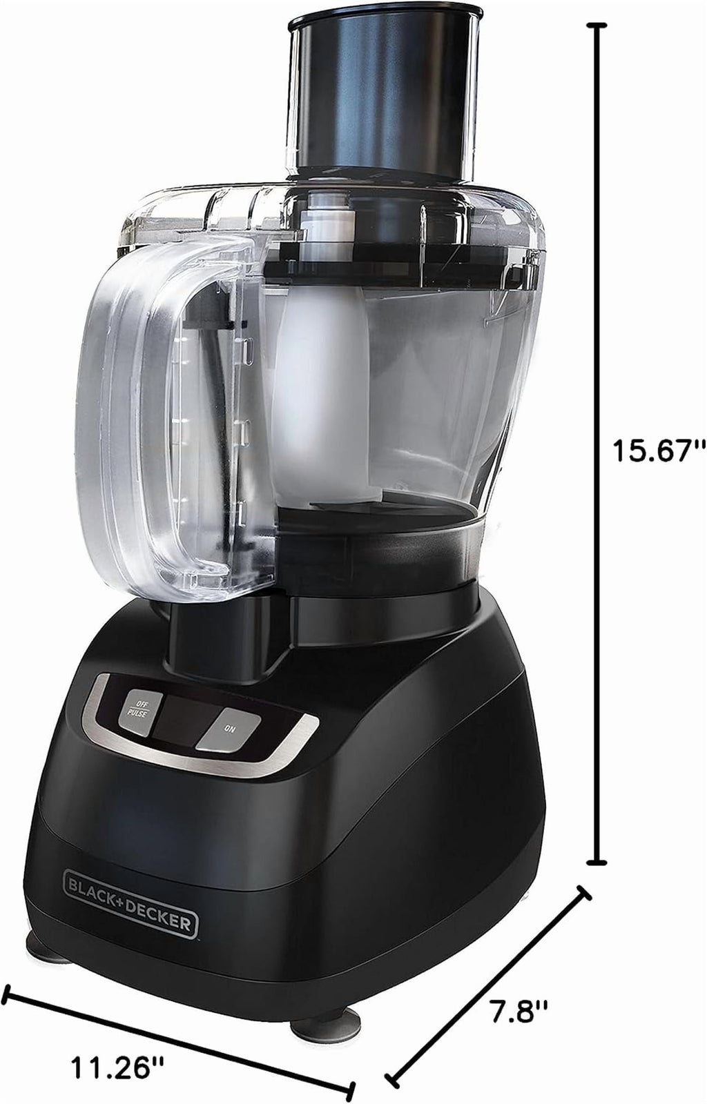 BLACK+DECKER 8-Cup Food Processor - FP1600B