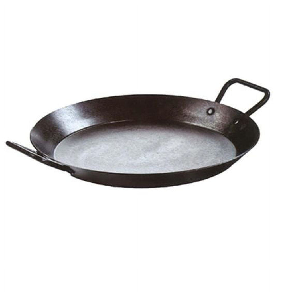 Lodge Cast Iron 15" Carbon Steel Skillet - CRS15, with double loop handles