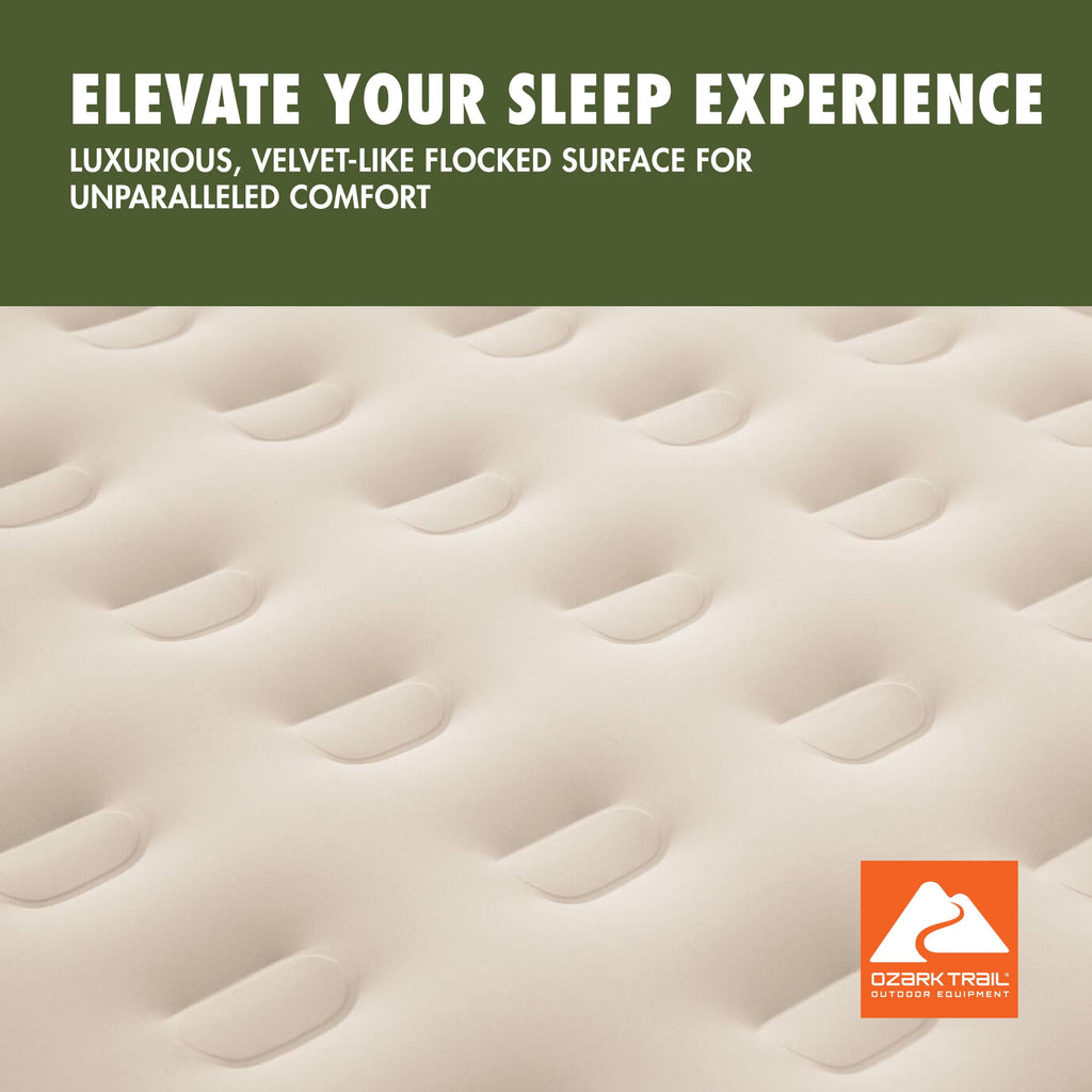 Ozark Trail 16" Full Air Mattress with Built-In Electric Pump