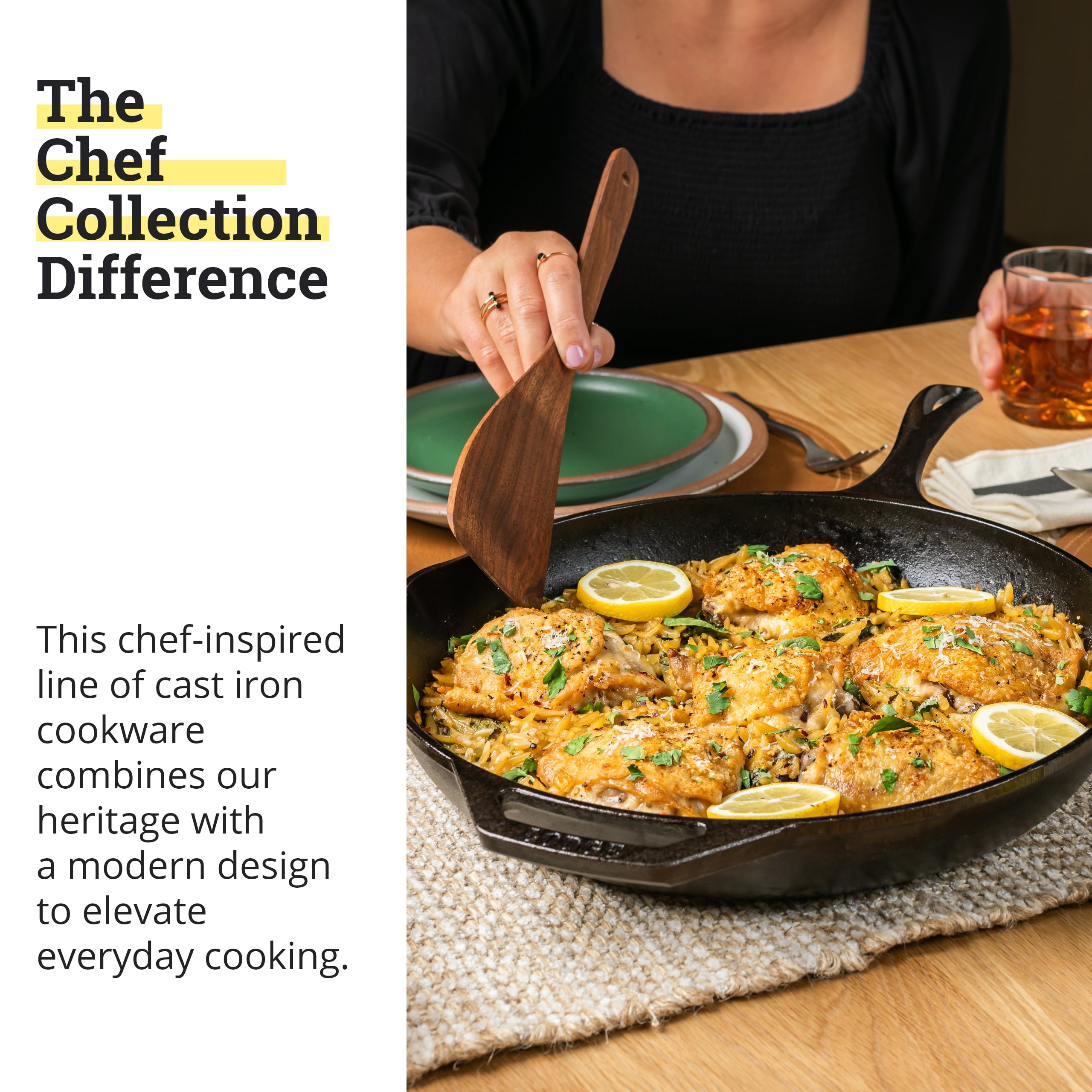 Lodge Chef Collection 13.25" Skillet