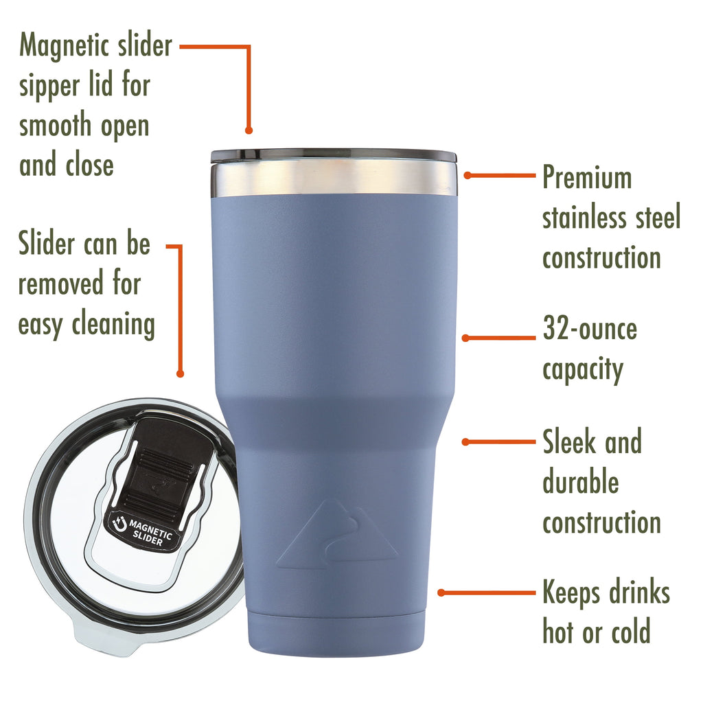 Ozark Trail 32 oz Stainless Steel Insulated Tumbler - Indigo Blue
