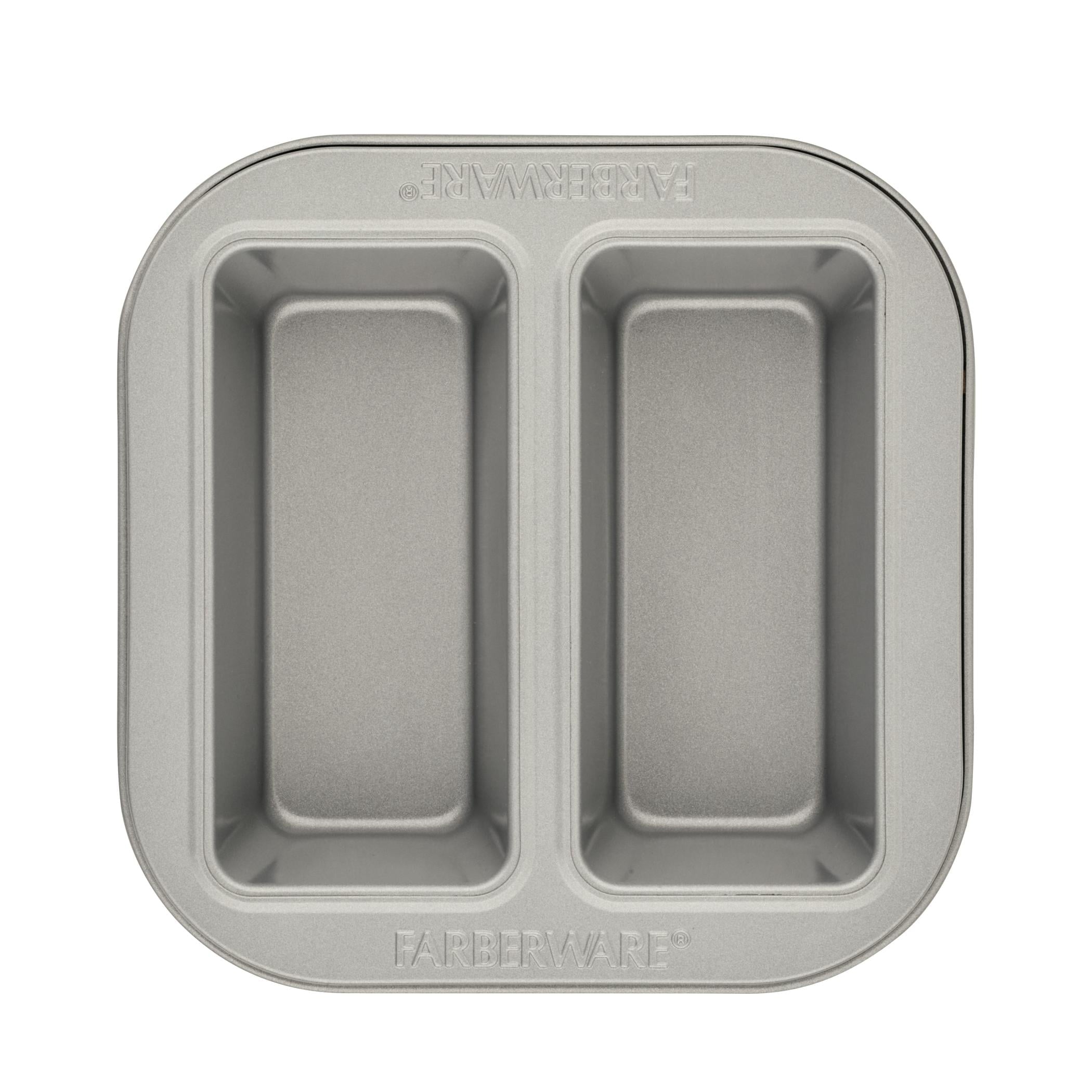 Farberware Specialty Bakeware 4 Pcs Nonstick Pressure Cookware Set - Dishwasher Safe and Oven Safe to 450°F, Gray