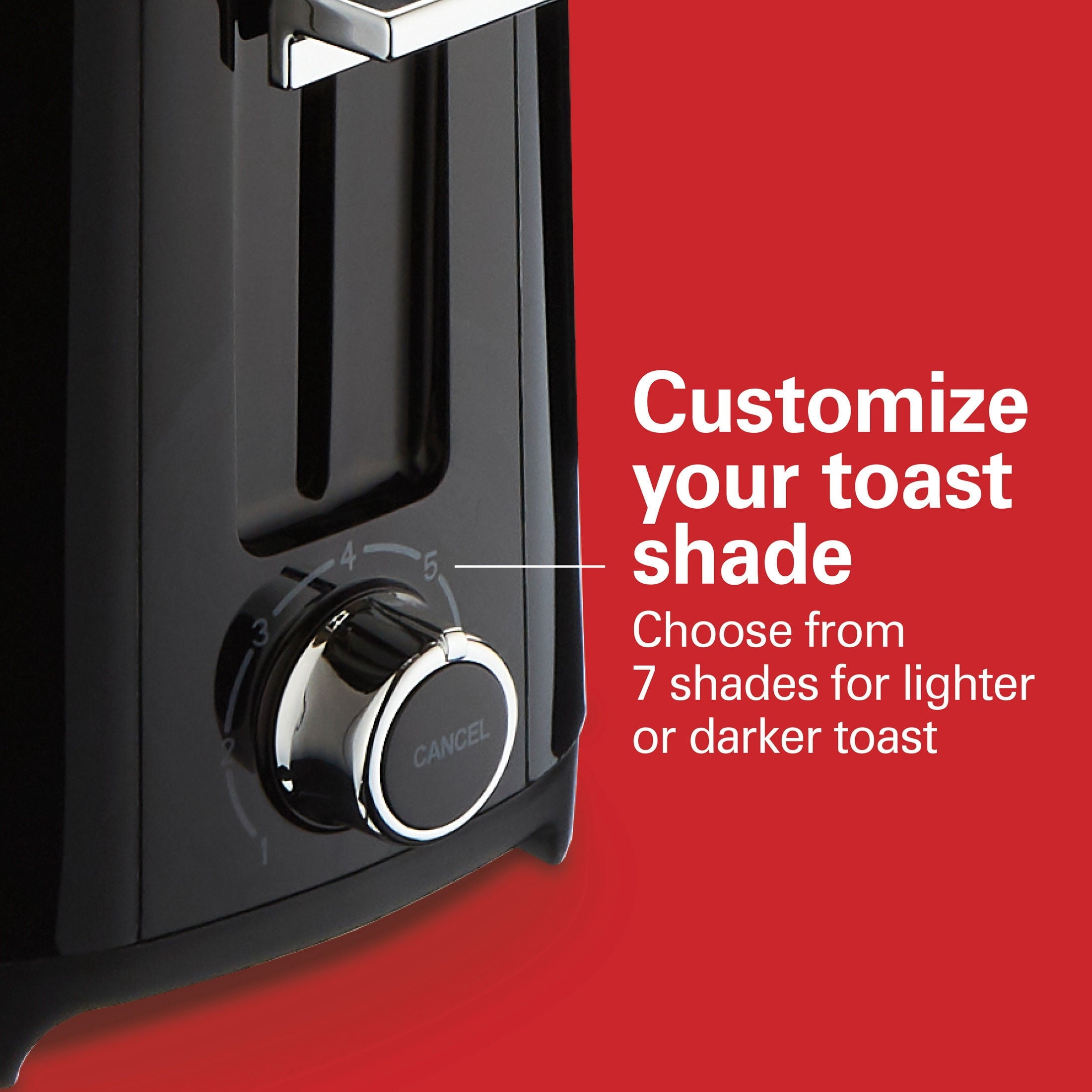 Hamilton Beach 2-Slice Toaster with Extra-Wide Slots - Toast Boost, and Removable Crumb Tray, Black