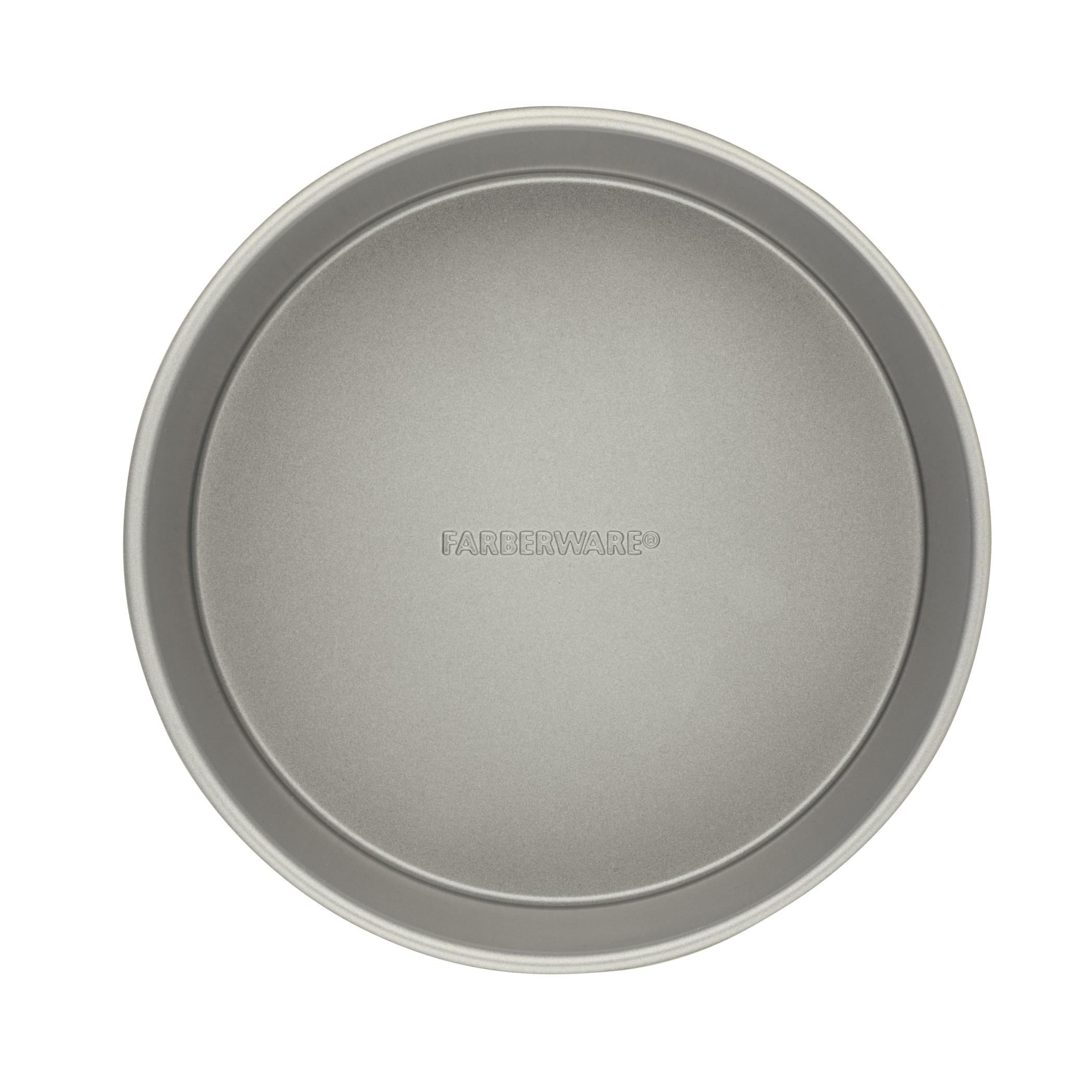 Farberware Specialty Bakeware 4 Pcs Nonstick Pressure Cookware Set - Dishwasher Safe and Oven Safe to 450°F, Gray