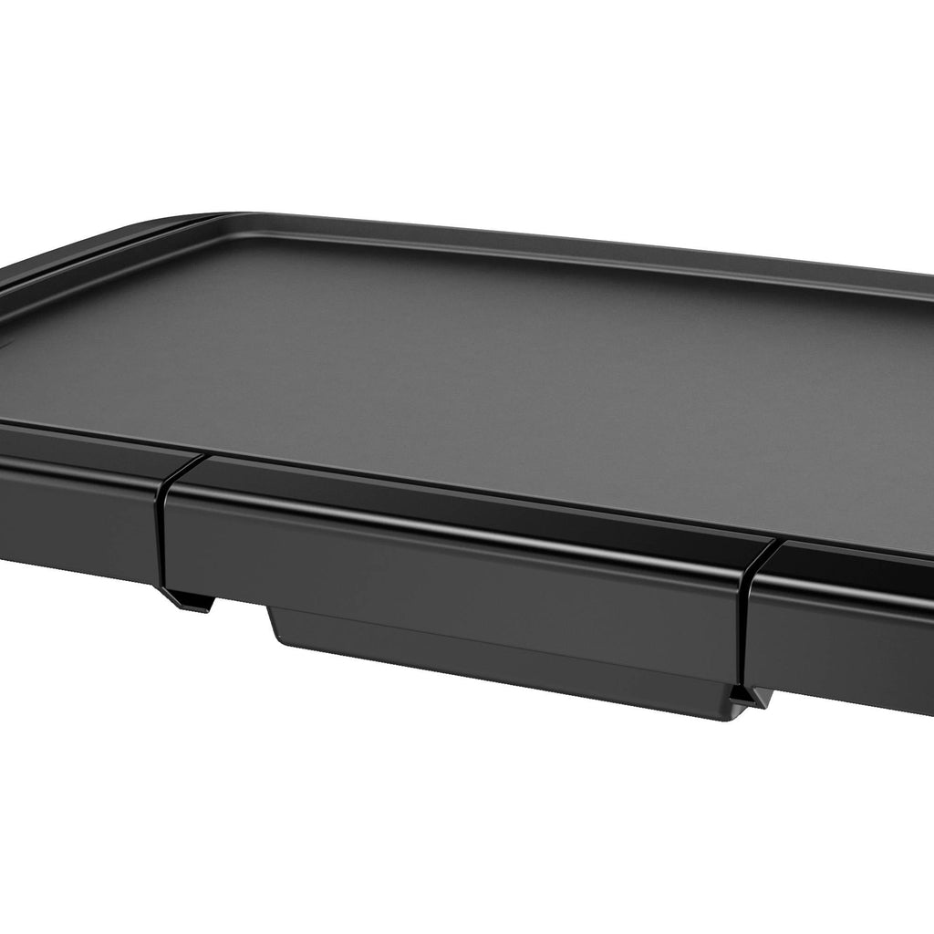 BLACK+DECKER Non-Stick Temperature Controlled 8 Serving Black Griddle