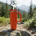Ozark Trail 30 oz Stainless Steel Insulated Tumbler with Handle - Orange