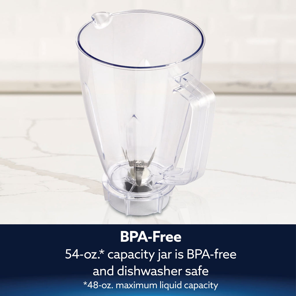 Oster Turbo 5-Speed Black Countertop Blender - Kitchen Blender, Blender for Smoothies