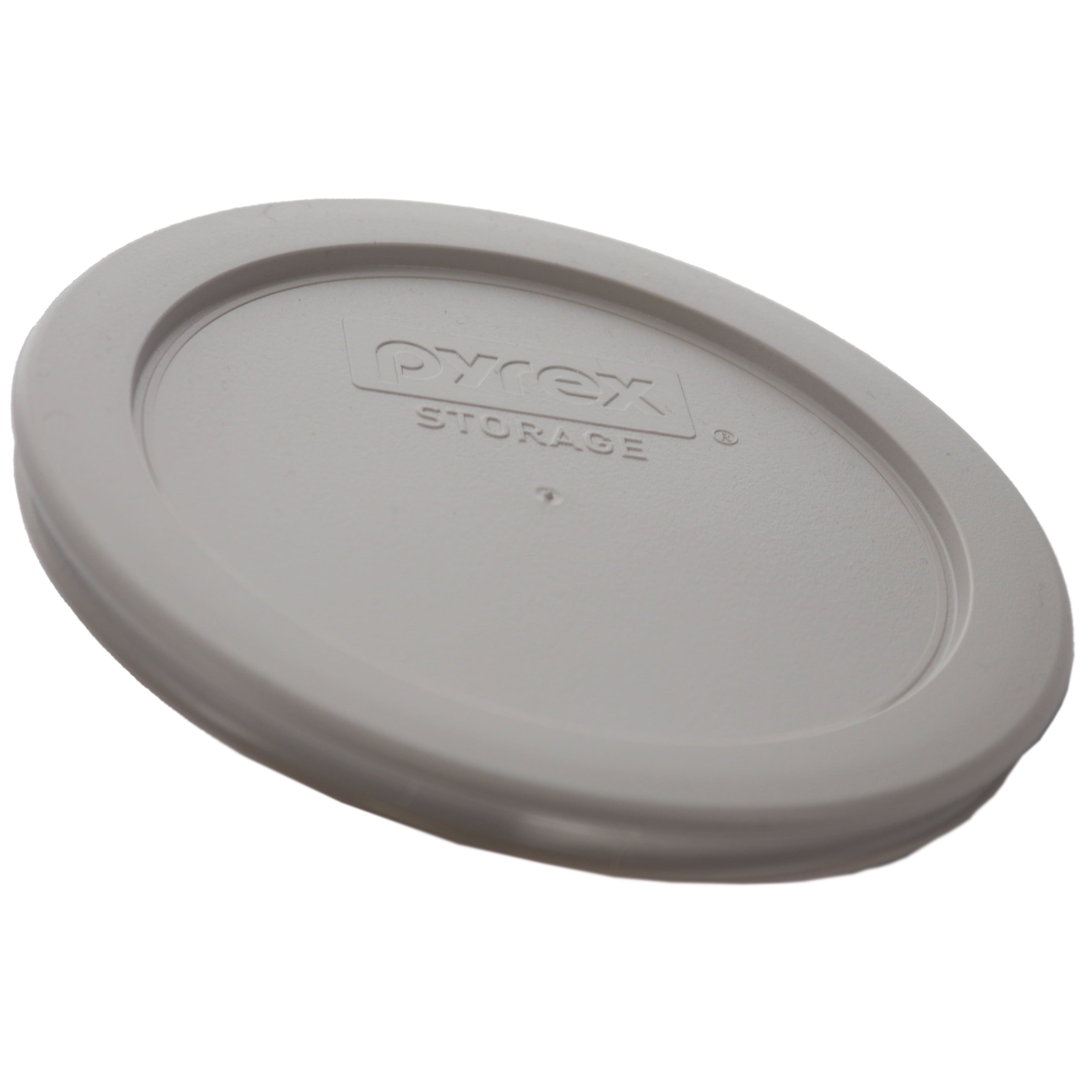 Pyrex 7200-PC 2-Cup Rainstorm Blue Food Storage Replacement Lid Cover (4-Pack)