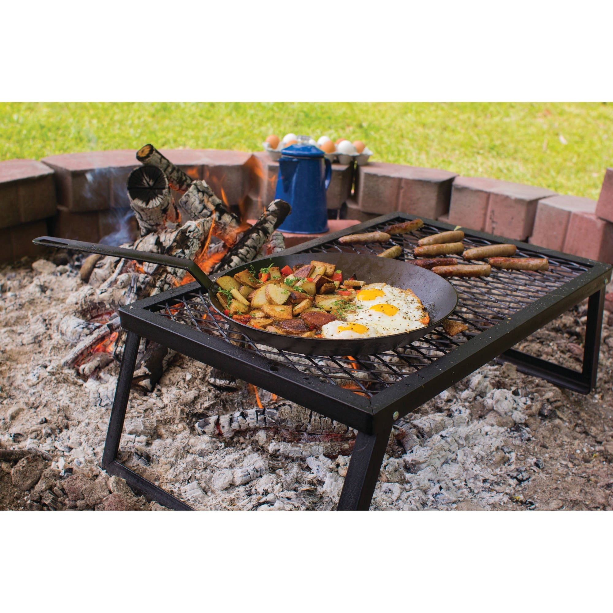 Lodge Cast Iron 12" Seasoned Carbon Steel Skillet