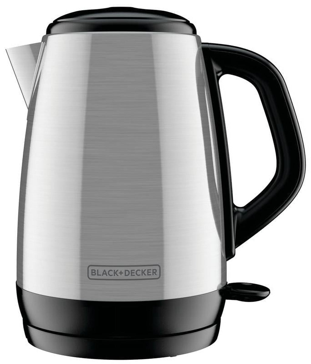 BLACK+DECKER 1.7L Stainless Steel Electric Cordless Kettle - KE1700SD
