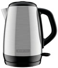BLACK+DECKER 1.7L Stainless Steel Electric Cordless Kettle - KE1700SD