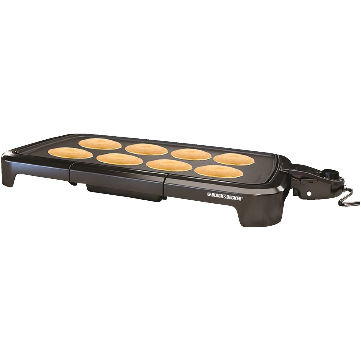 BLACK+DECKER Family-Sized 10 x 20 Electric Griddle - Non-Stick - Adjustable Temperature