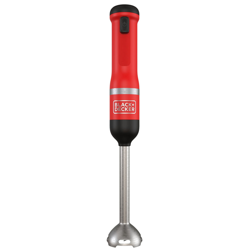 Black And Decker Kitchen Wand Cordless Immersion Blender Red