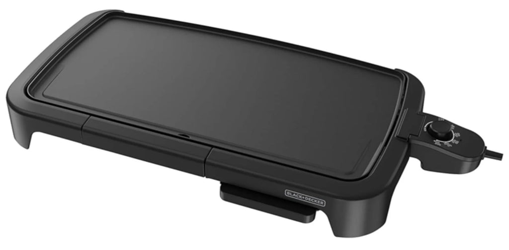 Black+Decker Electric Griddle - Non Stick - Fast and Even Heating, Warming Tray