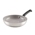 Farberware TrueCook Stainless Steel Ceramic Frying Pan - 9.5-Inch, Silver