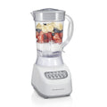 Hamilton Beach Smoothie Blender - 48 oz BPA-Free Jar 650 W 12-Function Countertop Blender for Kitchen, White