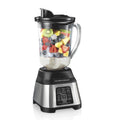 Hamilton Beach Smoothie Smart Blender - 48 oz Glass Jar 850 W Countertop Blender for Kitchen, Stainless Steel