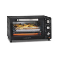 Hamilton Beach Sure-Crisp Air Fryer Toaster Oven with 4 Slice Capacity - Fits 9" Pizza, Black