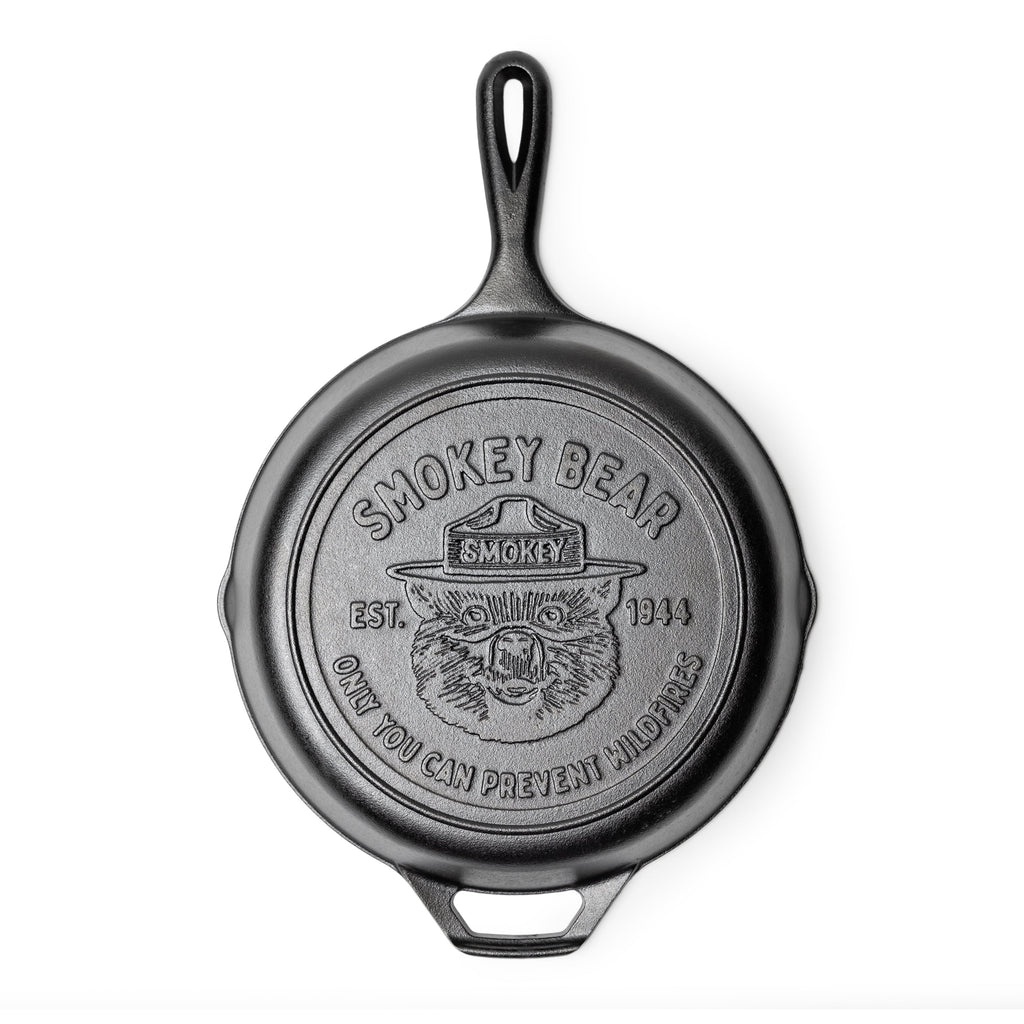 Lodge Cast Iron 10.25" Smokey the Bear Skillet