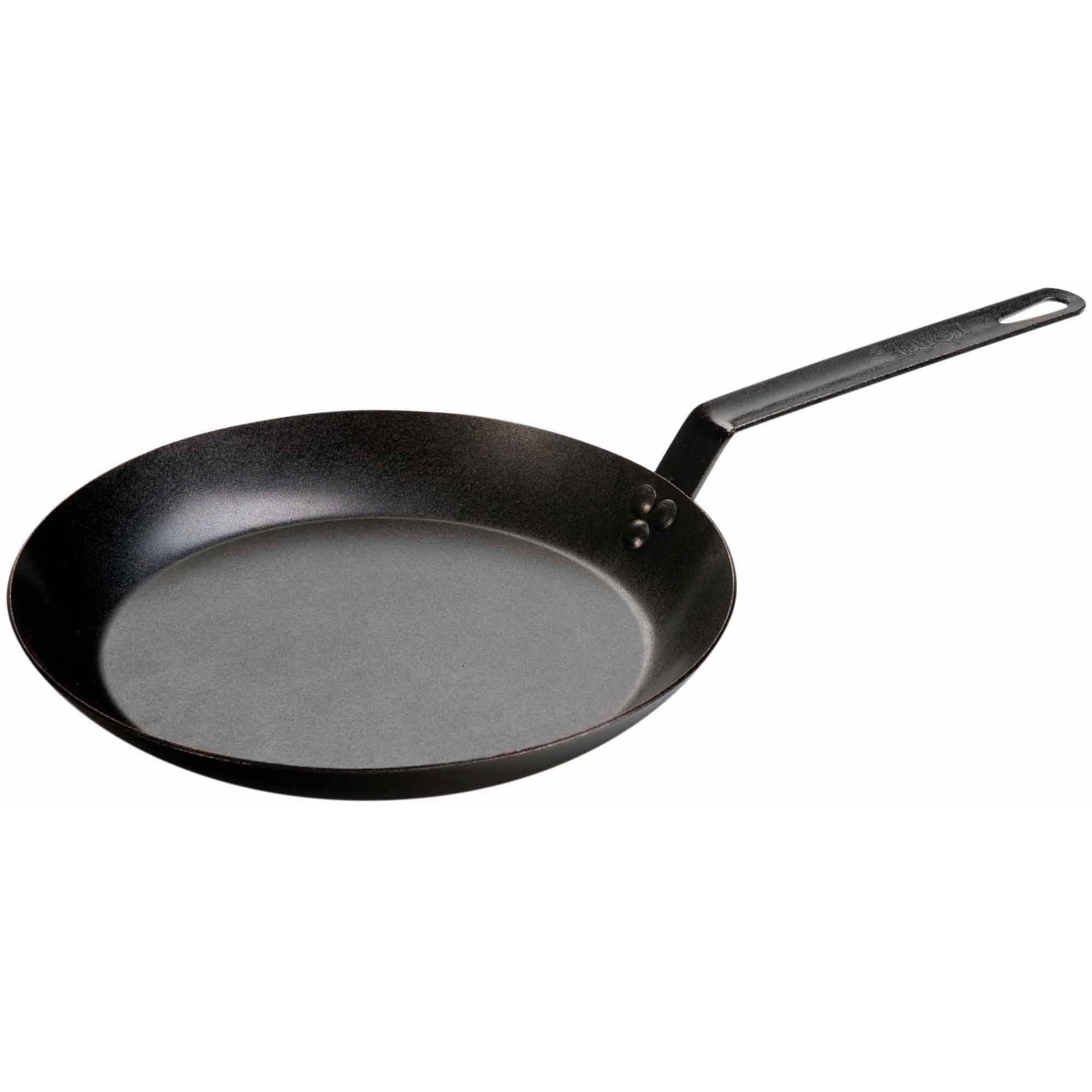 Lodge Cast Iron 12" Seasoned Carbon Steel Skillet