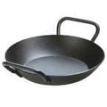 Lodge Cast Iron 8" Seasoned Carbon Steel Skillet with Loop Handles - CRS8DLH