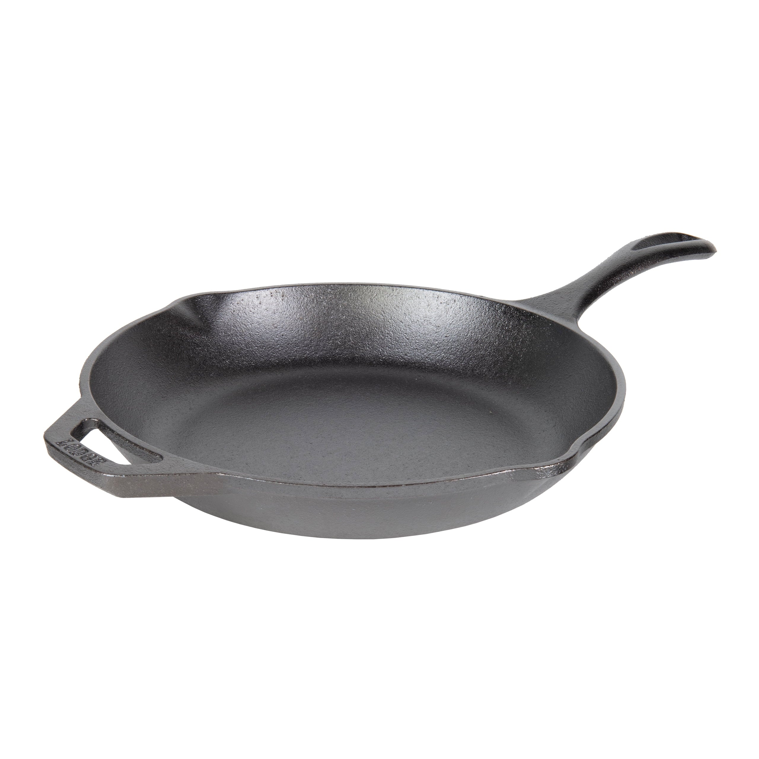 Lodge 10 Inch Cast Iron Skillet - Chef Collection - Pre-Seasoned Cast Iron Pan - Cooking Skillet for Frying - Searing & More - Cast Iron Skillets - Kitchen Essentials