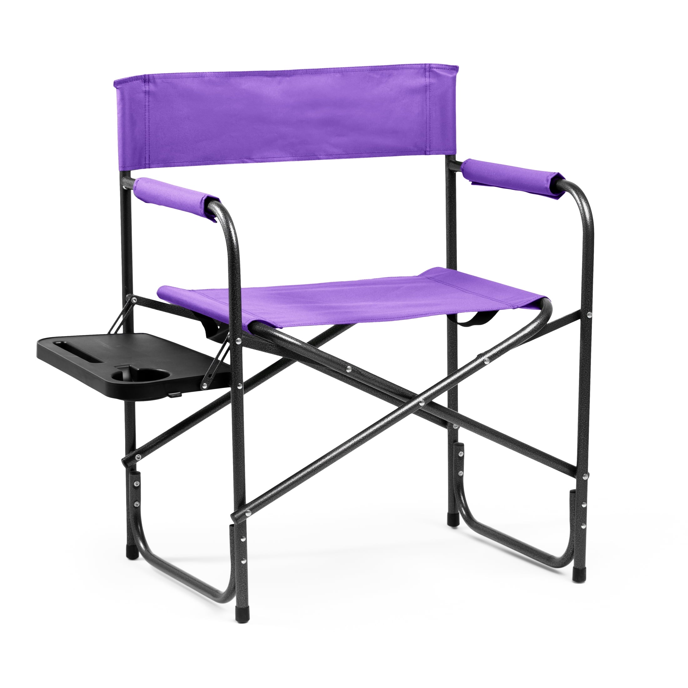 Ozark Trail Director Chair with Side Table - Purple
