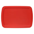 Pyrex C-233-PC 3qt Poppy Red Easy Grab Food Storage Replacement Lid