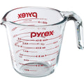 Pyrex Prepware 6001075 Measuring Cup - Red Graphics, Clear